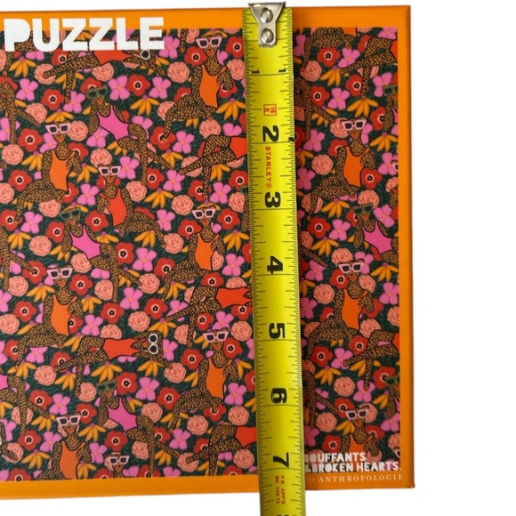 Anthropologie Bouffants & Broken Hearts 500 Piece Puzzle Preowned - Picture 7 of 9